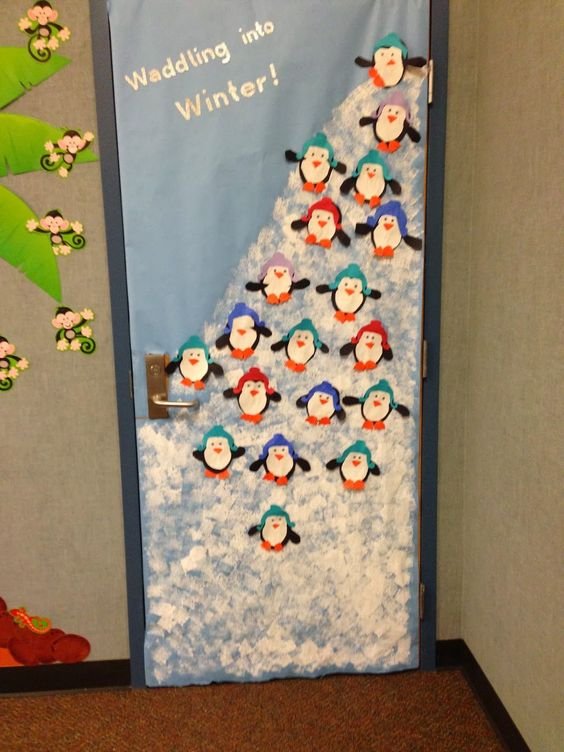 Christmas Classroom Door Decor