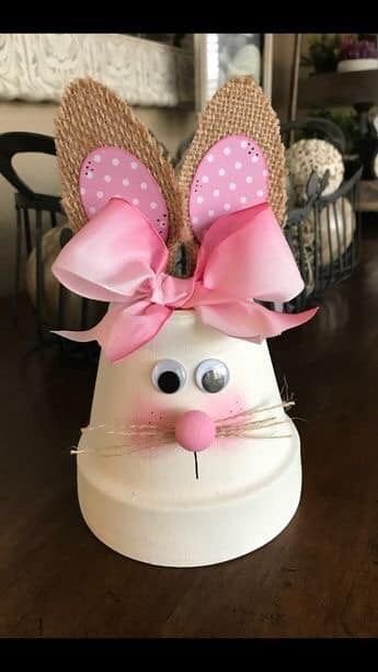 Clay Pot Easter Crafts