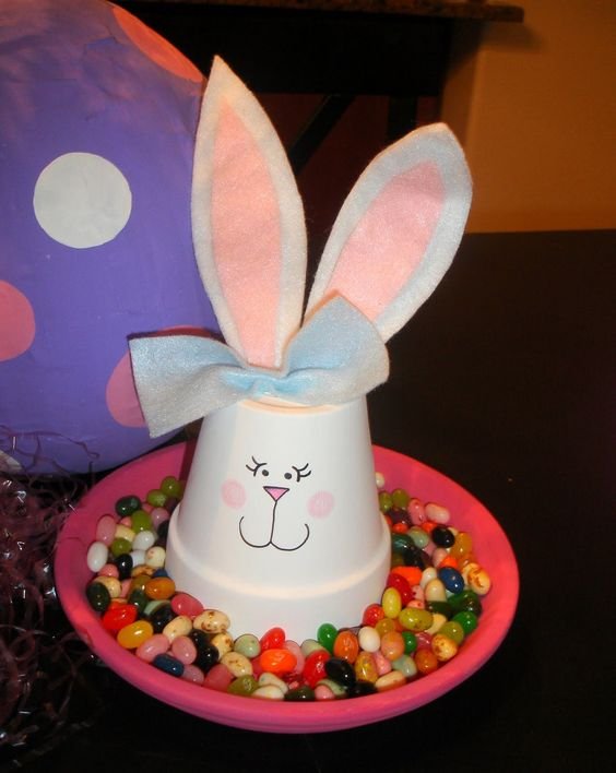 Clay Pot Easter Crafts