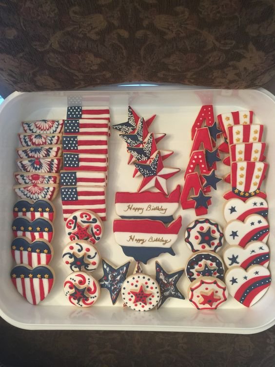 July 4th Cookies