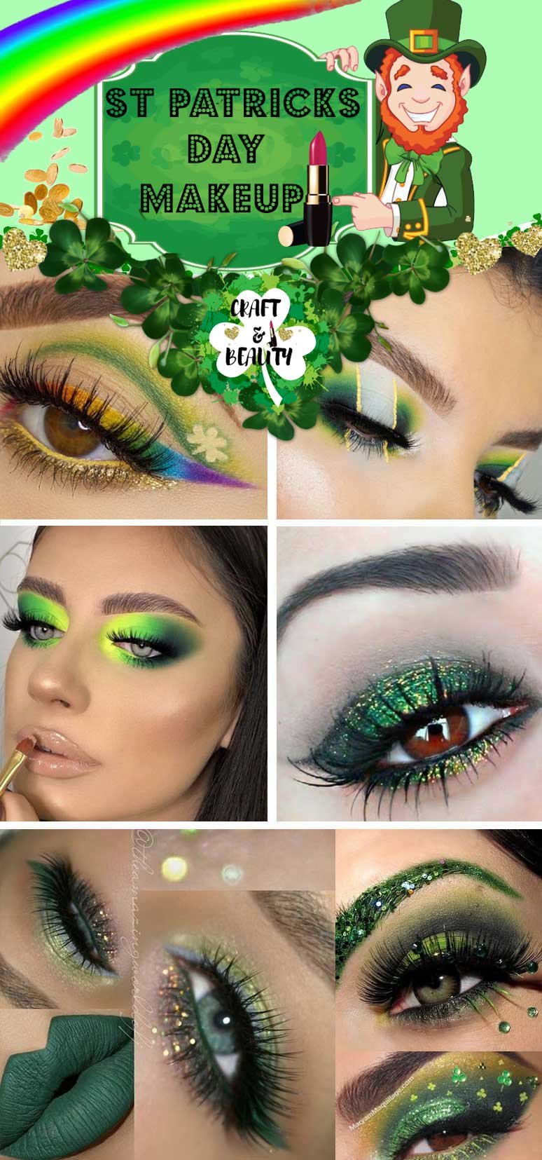 St Patricks Day Makeup Ideas