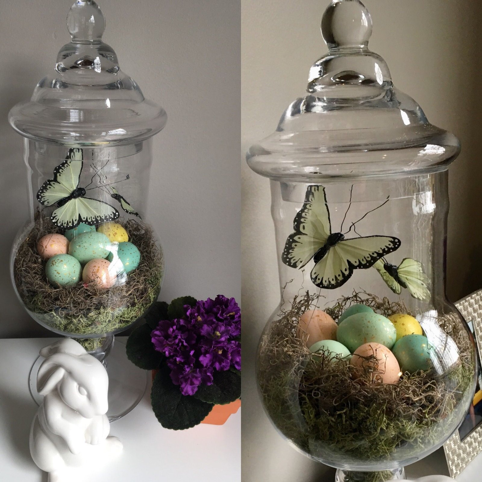 Easter Apothecary Jar Ideas