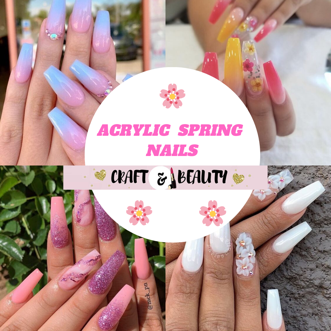 Acrylic Spring Nails