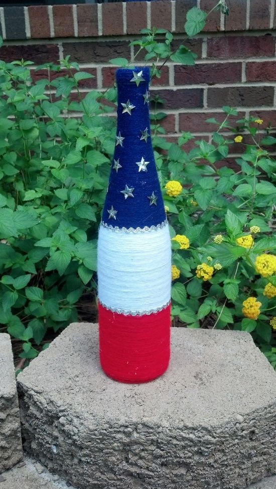 July 4th Wine Bottles