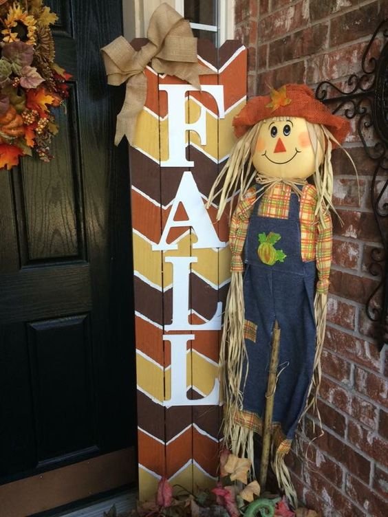 Fall Porch Welcome Signs