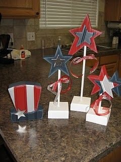 July 4th Centerpieces