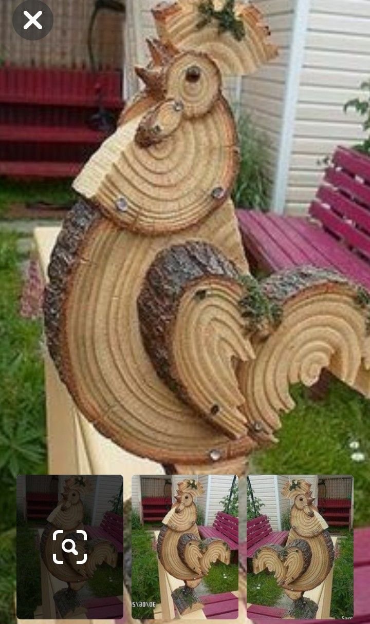 DIY Log Crafts